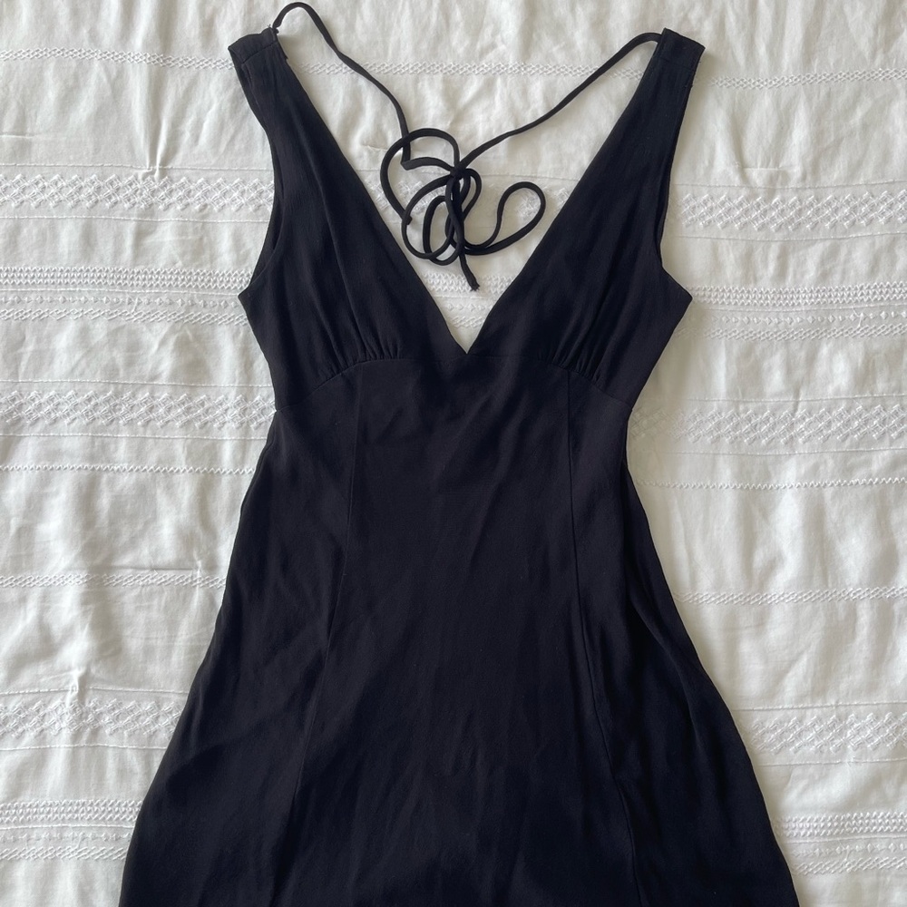 VRG GRL Black Mini Dress
